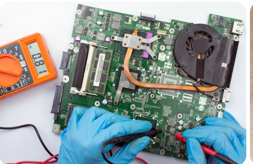 Computer servicing at OMR branch